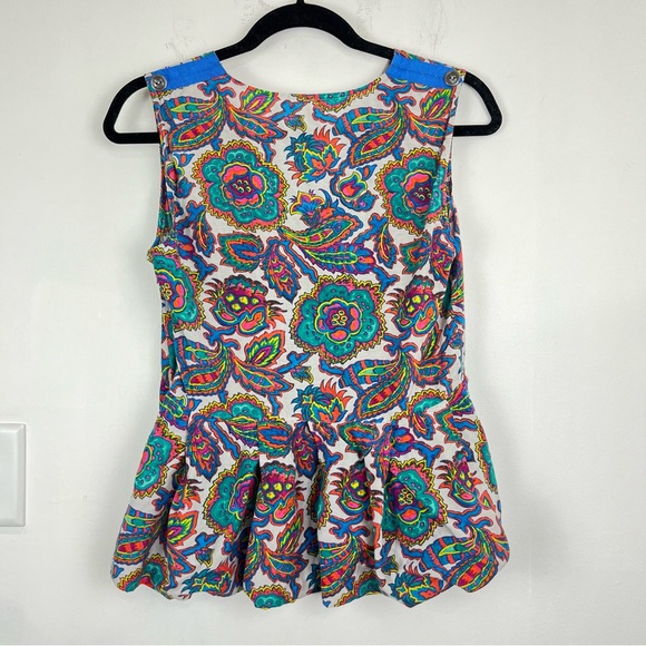 Rachel Roy Cotton and Silk Blend Blouse - Picture 6 of 8